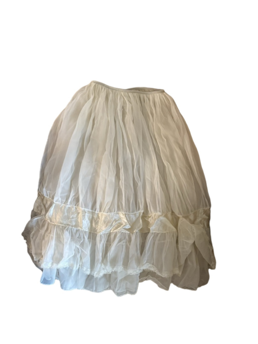 Women's Unbranded White Chemise & Slip S